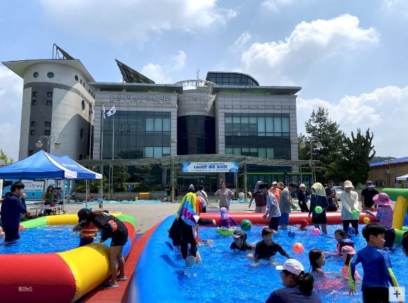 용인시처인장애인복지관, 장애아동놀이지원사업 야외 물놀이 진행