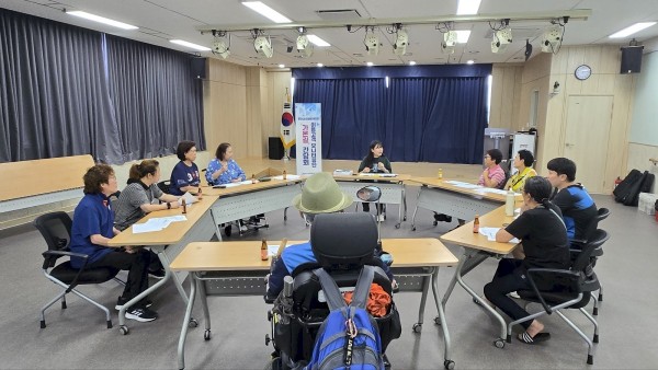 이용고객 모니터링단 가온길 간담회 진행사진